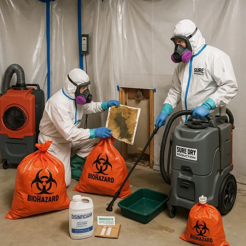Contaminated Water Handling Protocols process in Northwood, IA