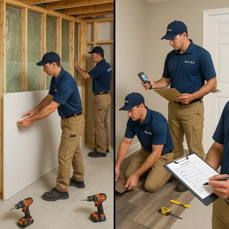 Repairs and Reconstruction process in Northwood, IA