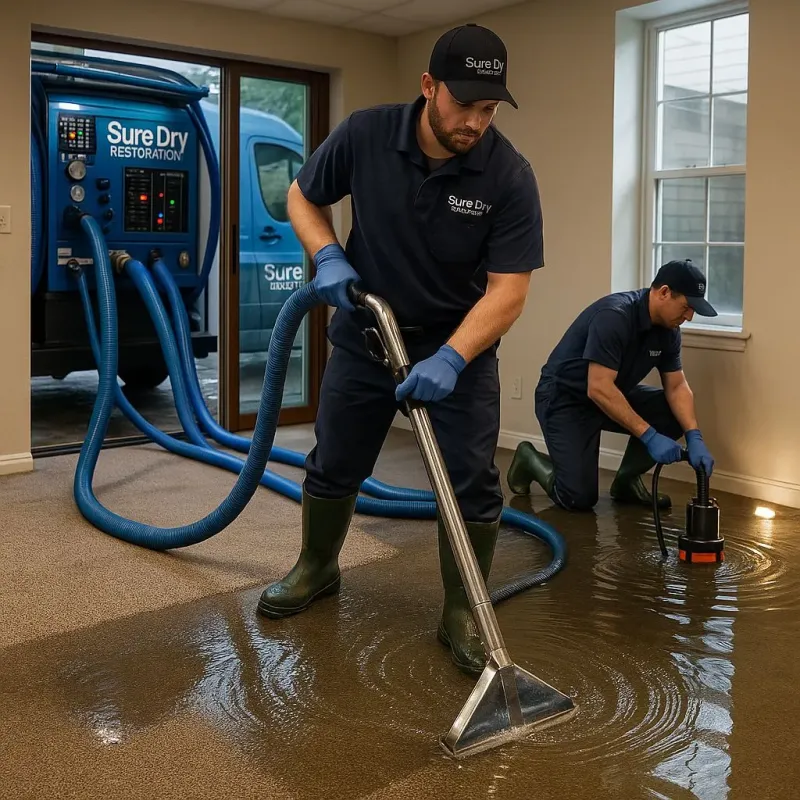 Water Extraction and Removal process in Northwood, IA